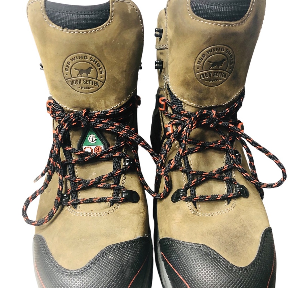 Red Wing Shoes Men's Brown and Black Boots